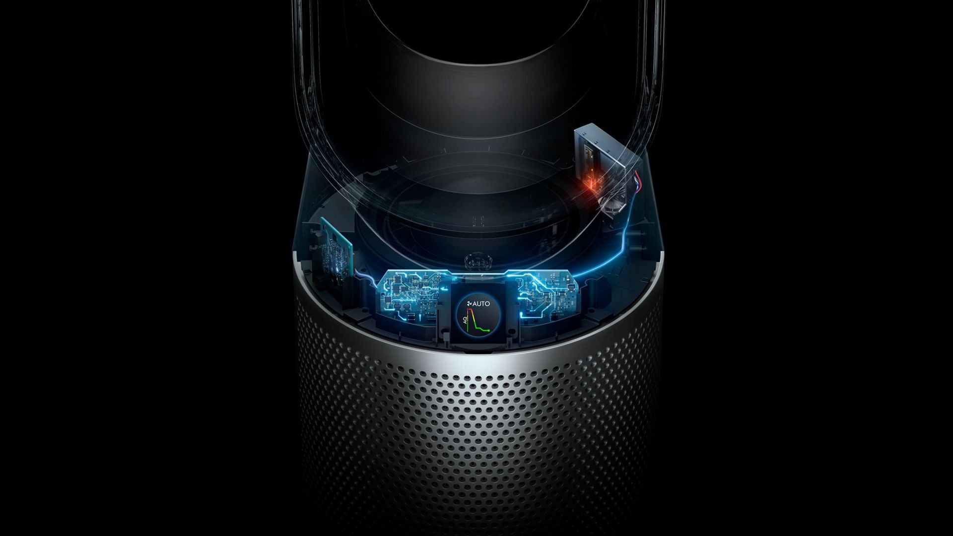 Dyson Purifier Cool™ air purifier TP07 (White/Silver)